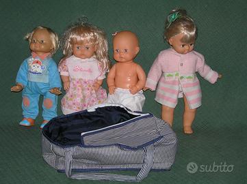 4 bambole Cicciobello Fiorella Famosa Migliorati