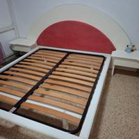 Camera matrimoniale legno laccato bianco