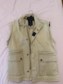 Fay Gilet Uomo Beige Taglia L – Originale