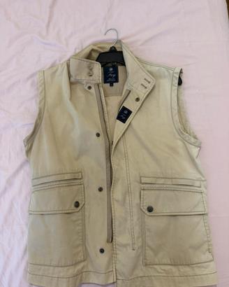 Fay Gilet Uomo Beige Taglia L – Originale