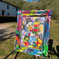 Quadro Disney Luxury PopArt zio paperone moderno