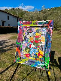 Quadro Disney Luxury PopArt zio paperone moderno