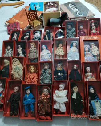Pinocchio opera completa personaggi oggetti libri