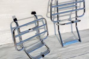 Coppia Portapacchi Cromati Vespa PX 125 150 200 PE