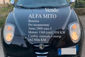 Alfa Mito, 1.4 benzina 58kw adatta a neopatentati