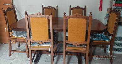 tavolo + 6 sedie 
