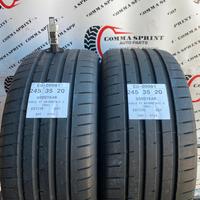 2 PNEUMATICI 245/35 R20 GOODYEAR ESTIVE SEMINUOVE