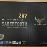 Asus Sabertooth Z87 Tuf socket 1150 dd3r Usb3.1