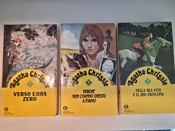 Tre Libri Gialli Agatha Christie