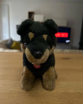 Peluche Pupazzo cane pastore tedesco