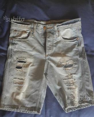 Pantaloni corti Jeans uomo Jack Jones