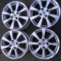 Set di 4 cerchi in lega da 16 OPEL CORSA