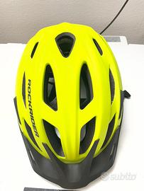 Casco MTB Rockrider Giallo Fluo