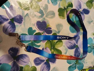 nastro porta badge Sony