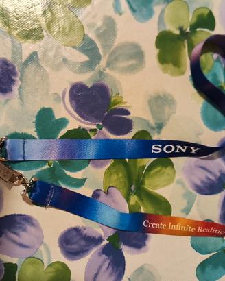nastro porta badge Sony