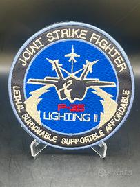 Patch Ricamata F-35 Joint Strike Fighter Velcro