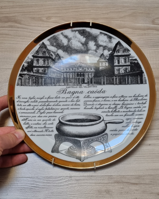 Piatto Piero Fornasetti per FIAT