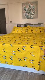 Lenzuolo matrimoniale in 4 pezzi hand made 