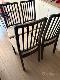 4 sedie Ekedalen Ikea