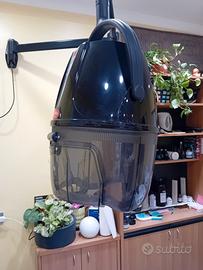 Casco asciugacapelli a parete