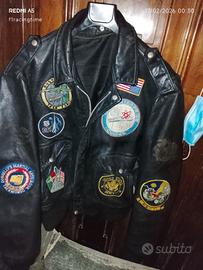 giubbotto vintage pelle Schott