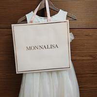 Abito bimba marca Monnalisa taglia 11 anni nuovo