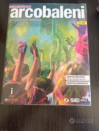 Libro di religione arcobaleni