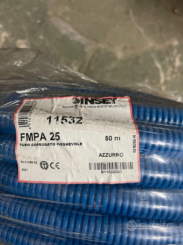 tubo corrugato 20mm 40 metri per fili elettrici - Giardino e Fai da te In  vendita a Trapani