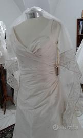 Abito da Sposa in Taffetta