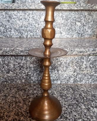 Candelabro in ottone vntage
