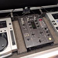 Sistema Pioneer DJ completo – DJM‑400 + 2 CDJ‑100S