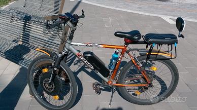 Bici a pedalata assistita.