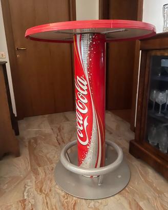 Tavolo alto coca cola