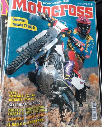 80 riviste Motocross dal 1990 al  2000 