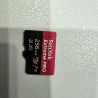 sandisk extreme pro 256 gb microsdxc classe 10 