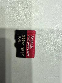 sandisk extreme pro 256 gb microsdxc classe 10 