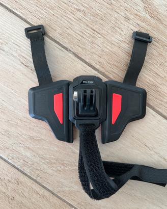 Telesin supporto Gopro casco