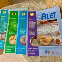 N. 4 riviste L’arte del Filet