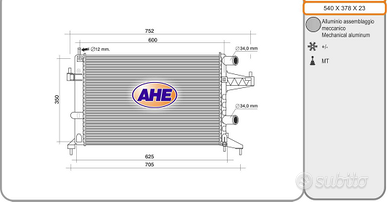 RADIATORE OPEL CORSA