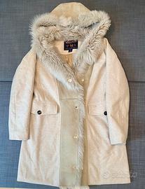 Cappotto WOOLRICH beige con cappuccio