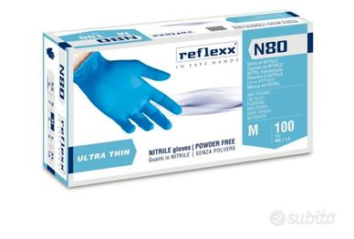 svendita, svuoto box guanti nitrile 