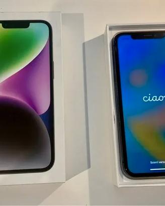Apple iPhone X 64GB Nero con Scatola Originale