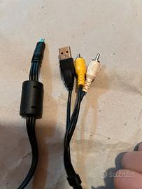 Cavo USB–Mini USB + RCA audio/video – per disposit