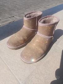 Stivaletti strass donna 
