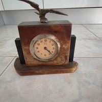 Antico orologio da tavolo in marmo