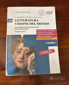 Libro “Letteratura visione del mondo” 3A