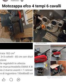 Motozappa efco