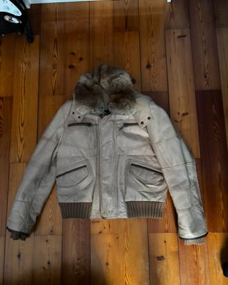 Giacca in pelle per ragazzi