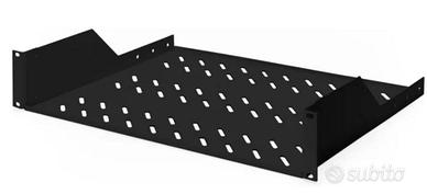 DIGITUS Ripiano fisso - 19 pollici - 2U Fissaggio