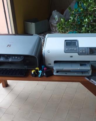 Stampante Canon Pixma +HP+carticce nuove